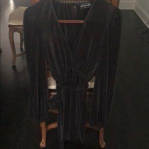 Ribbed mini dress